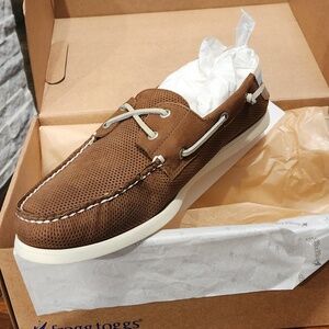 Frogg Toggs Beach Haven Mocha Men's Boat Shoe